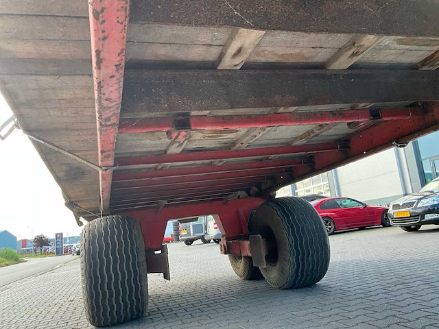 1985 john deere 5820 veldhakselaar met pick-up/maisbek en aanhanger - afbeelding 76 van  81