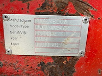 1985 john deere 5820 veldhakselaar met pick-up/maisbek en aanhanger - afbeelding 80 van  81