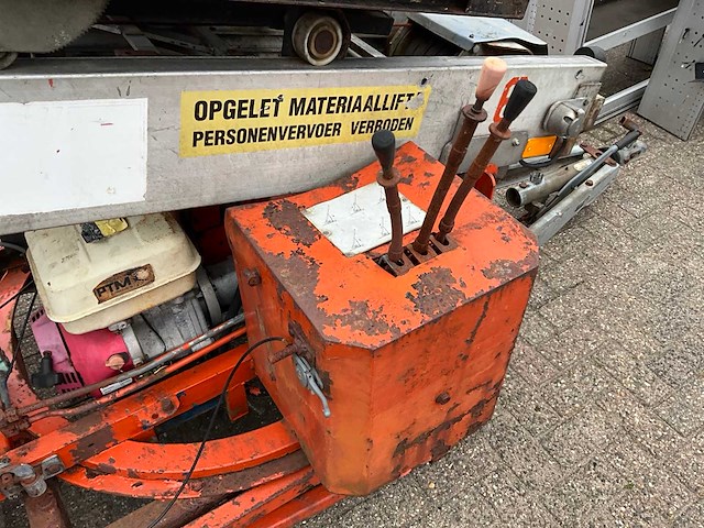 1985 klaas universal k iii h bouwlift - afbeelding 4 van  12