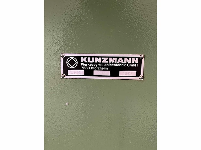 1985 kunzmann ubm1 universele freesmachine - afbeelding 6 van  10
