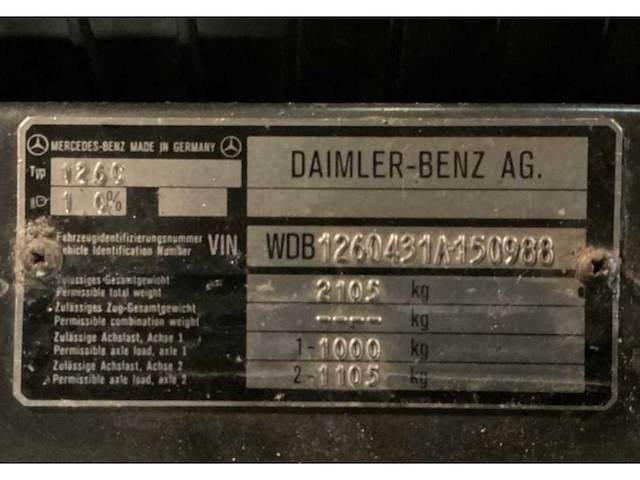 1985 mercedes-benz 380 sec s-klasse oldtimer - afbeelding 24 van  30