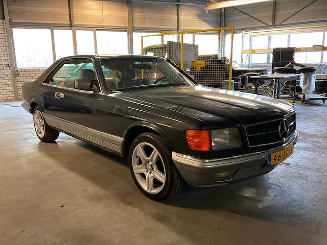 1985 mercedes-benz 380 sec s-klasse oldtimer - afbeelding 23 van  30