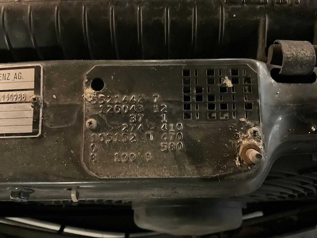 1985 mercedes-benz s-klasse 380 sec oldtimer - afbeelding 6 van  30