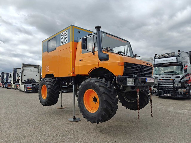 1985 mercedes-benz unimog 1300l sondeerwagen - afbeelding 3 van  52
