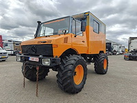 1985 mercedes-benz unimog 1300l sondeerwagen - afbeelding 1 van  52