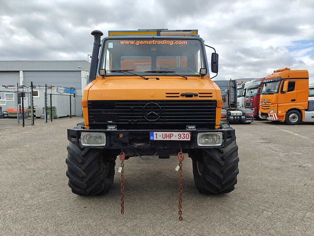 1985 mercedes-benz unimog 1300l sondeerwagen - afbeelding 12 van  52