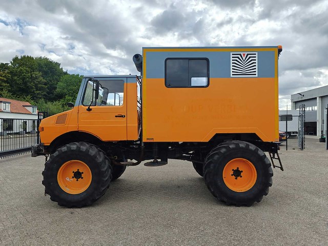 1985 mercedes-benz unimog 1300l sondeerwagen - afbeelding 51 van  52