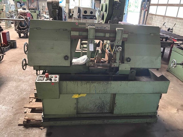 1985 metalin 320 va metalen horizontale bandzaagmachine - afbeelding 2 van  9