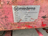 1985 miedema t300 platte wagen - afbeelding 3 van  10