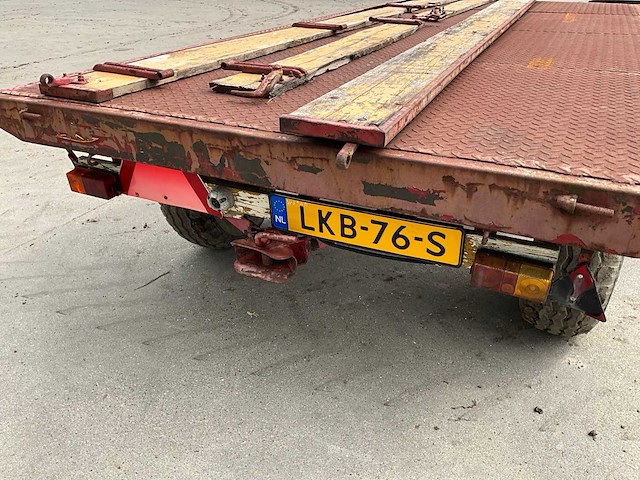 1985 miedema t300 platte wagen - afbeelding 5 van  10