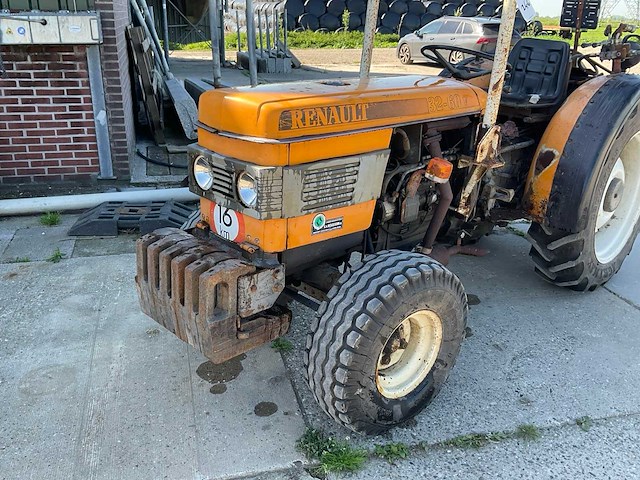 1985 renault 32-60v oldtimer smalspoor tractor - afbeelding 12 van  15