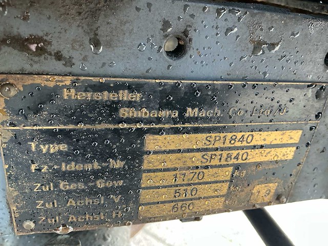 1985 shibaura sp1840 4wd cabine - afbeelding 29 van  29