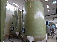 1985 staffelstein verticale opslagtank (12500liter) (2x)