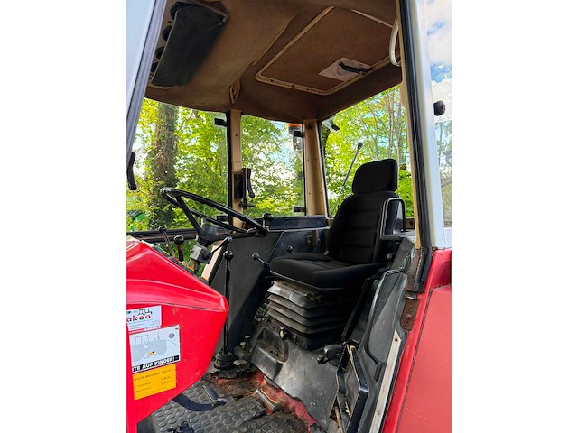 1985 steyr 8090 turbo tweewielaangedreven landbouwtractor - afbeelding 7 van  8