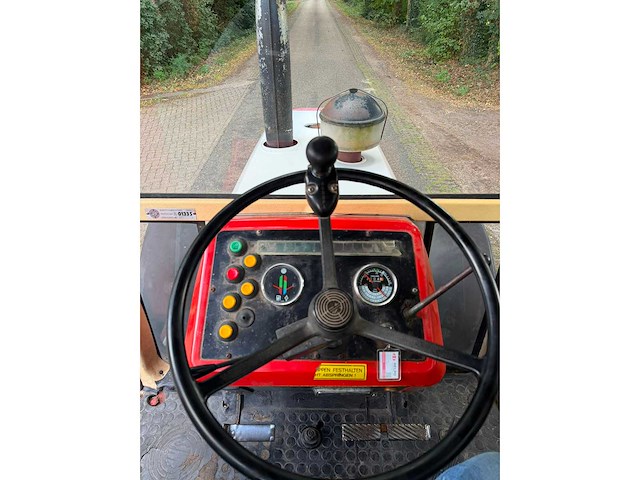 1985 steyr 8090 turbo tweewielaangedreven landbouwtractor - afbeelding 8 van  9