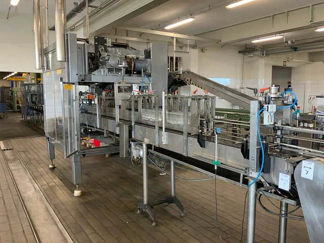 1985 stork packo sim1000 flessen inpakmachine - afbeelding 3 van  23