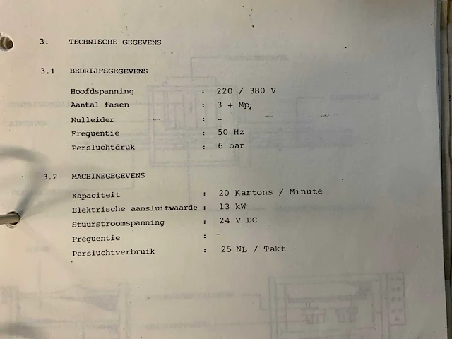 1985 stork packo sim1000 flessen inpakmachine - afbeelding 23 van  23