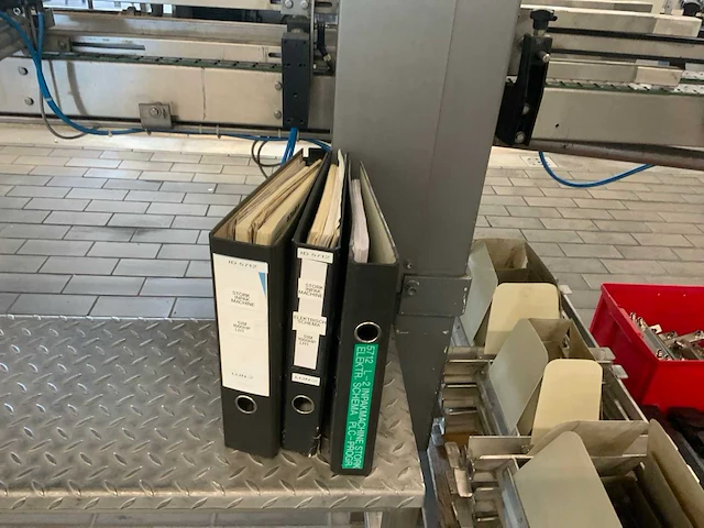 1985 stork packo sim1000 flessen inpakmachine - afbeelding 22 van  23