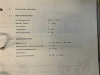 1985 stork packo sim1000 flessen inpakmachine - afbeelding 23 van  23