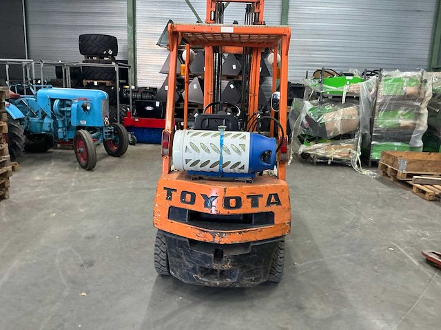 1985 toyota 42-4fg15 vorkheftruck - afbeelding 21 van  24