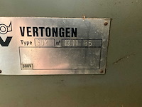 1985 vertongen s320 breedbandschuurmachine - afbeelding 3 van  15
