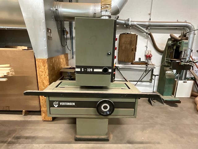 1985 vertongen s320 breedbandschuurmachine - afbeelding 8 van  15