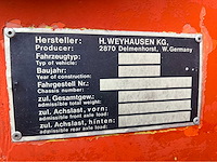 1986 atlas 1302e banden graafmachine - afbeelding 3 van  13