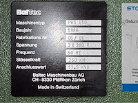 1986 baltec pws 610 ponsmachine - afbeelding 27 van  33