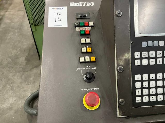 1986 baltec pws 610 ponsmachine - afbeelding 36 van  38