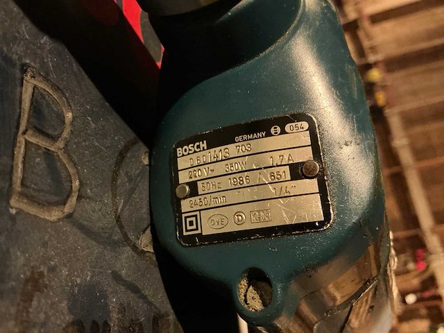 1986 bosch 1413 spijkerpistool - afbeelding 3 van  4