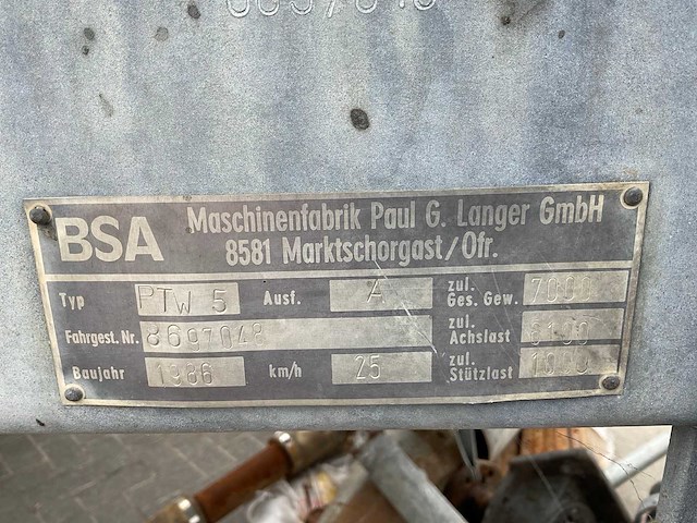 1986 bsa ptw5 giertank - afbeelding 12 van  12