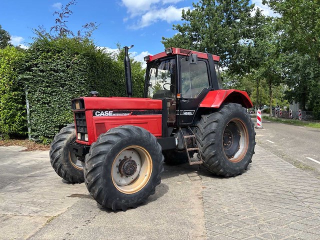 1986 case international 1455 xl - vierwielaangedreven landbouwtractor - afbeelding 1 van  19