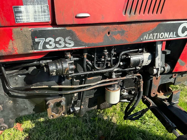 1986 case international 733s oldtimer tractor - afbeelding 22 van  23