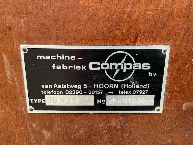 1986 compas rd6b4 sorteermachine (c) - afbeelding 4 van  7