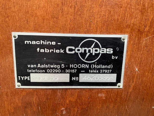 1986 compas rd8 eb5 sorteermachine (c) - afbeelding 6 van  16