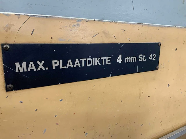 1986 dmf 4e110 mechanische plaatschaar - afbeelding 5 van  13