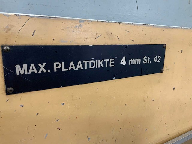 1986 dmf 4e110 mechanische plaatschaar - afbeelding 5 van  13