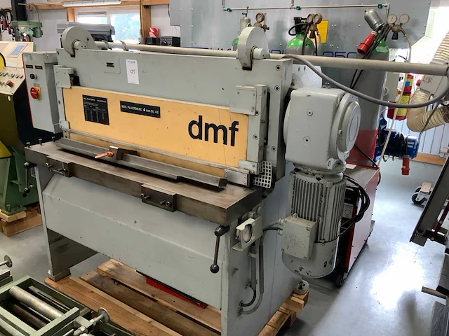 1986 dmf 4e110 mechanische plaatschaar - afbeelding 6 van  13