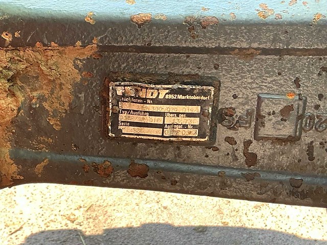 1986 fendt favorit 612 lsa vierwielaangedreven landbouwtractor - afbeelding 5 van  43