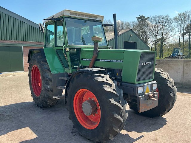 1986 fendt favorit 612 lsa vierwielaangedreven landbouwtractor - afbeelding 43 van  43