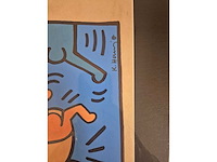 1986 gouache keith haring - afbeelding 4 van  6
