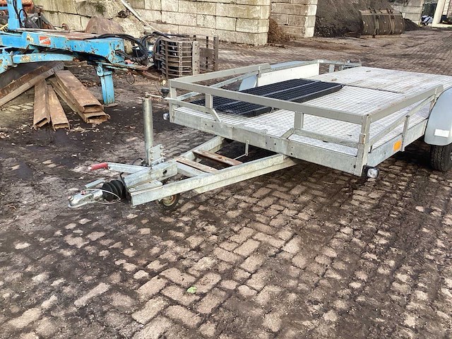 1986 hapert machine transporter a 2000 aanhangwagen - afbeelding 10 van  10