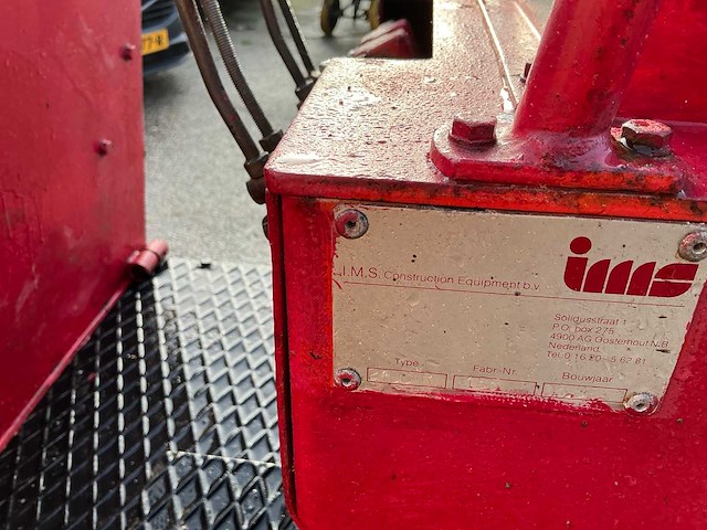 1986 ims nimson 2100r minirupsgraafmachine - afbeelding 13 van  19