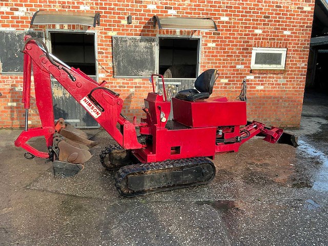 1986 ims nimson 2100r minirupsgraafmachine - afbeelding 1 van  19