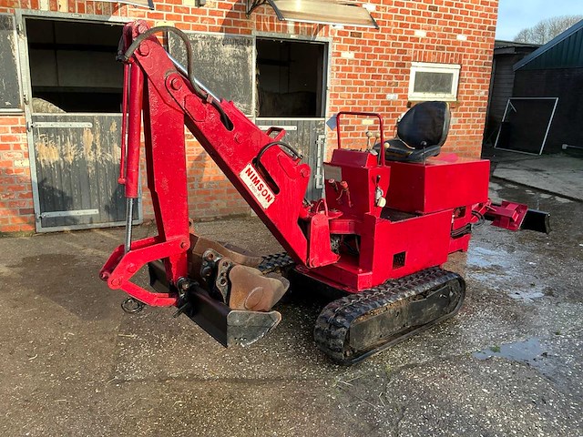 1986 ims nimson 2100r minirupsgraafmachine - afbeelding 2 van  19