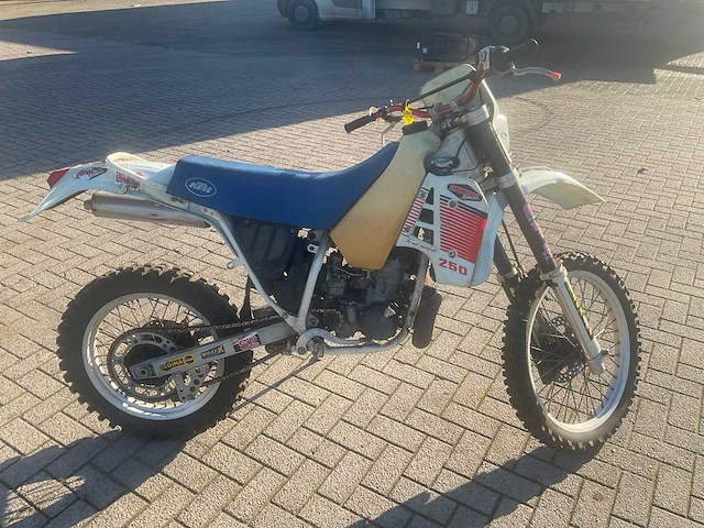 1986 ktm 250 gs88 motorfiets cross - afbeelding 6 van  12