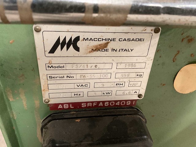 1986 mc fs41 vlakbank - afbeelding 5 van  7