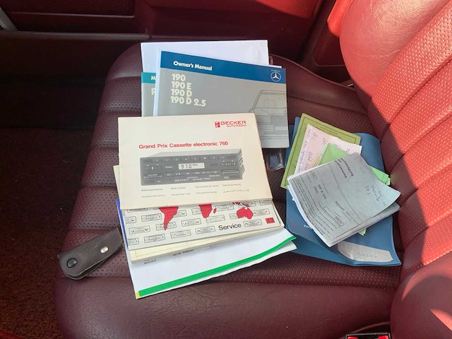 1986 mercedes-benz 190e oldtimer - afbeelding 52 van  63