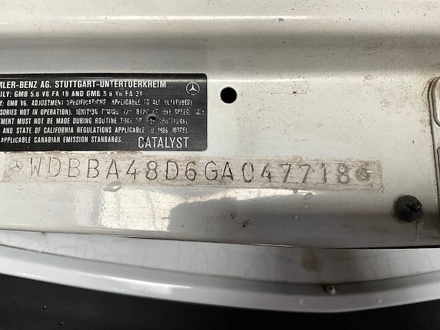 1986 mercedes-benz 560 sl cabriolet - afbeelding 17 van  24