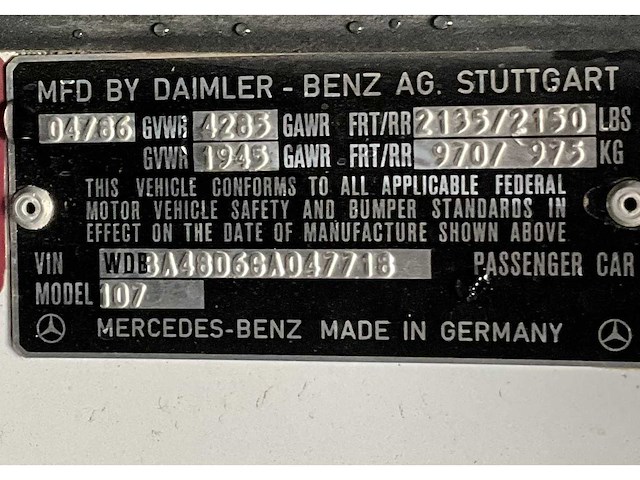 1986 mercedes-benz 560 sl cabriolet - afbeelding 18 van  24